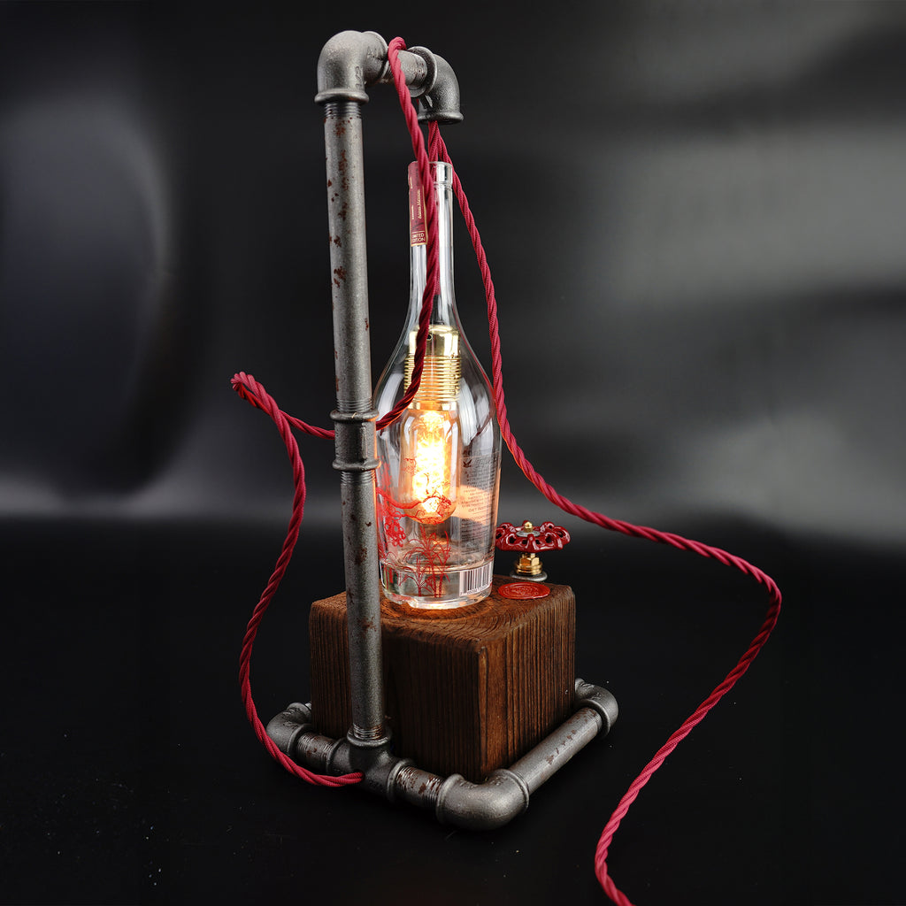 Cognac | Handgefertigte Designer Lampe